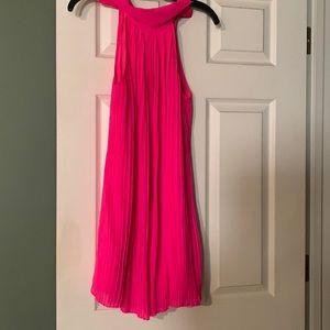 Flowing nice hot pink dress